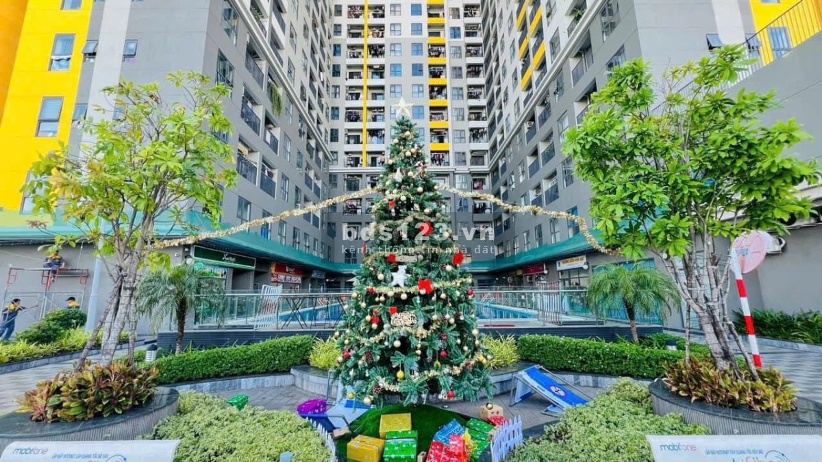 Bán căn 2PN + 2WC , Giá 1tỷ550 bao gồm thuế phí, sổ hồng sẵn