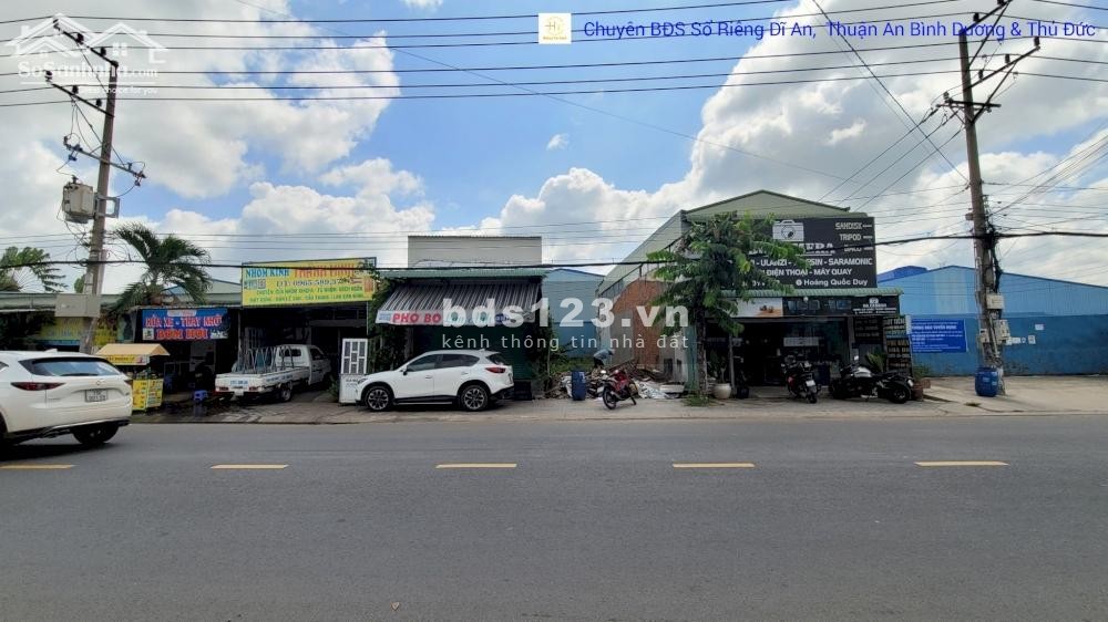 Bán mặt tiền đường D6, KDC VSIP, phường An Phú, TP Thuận An, tỉnh Bình Dương