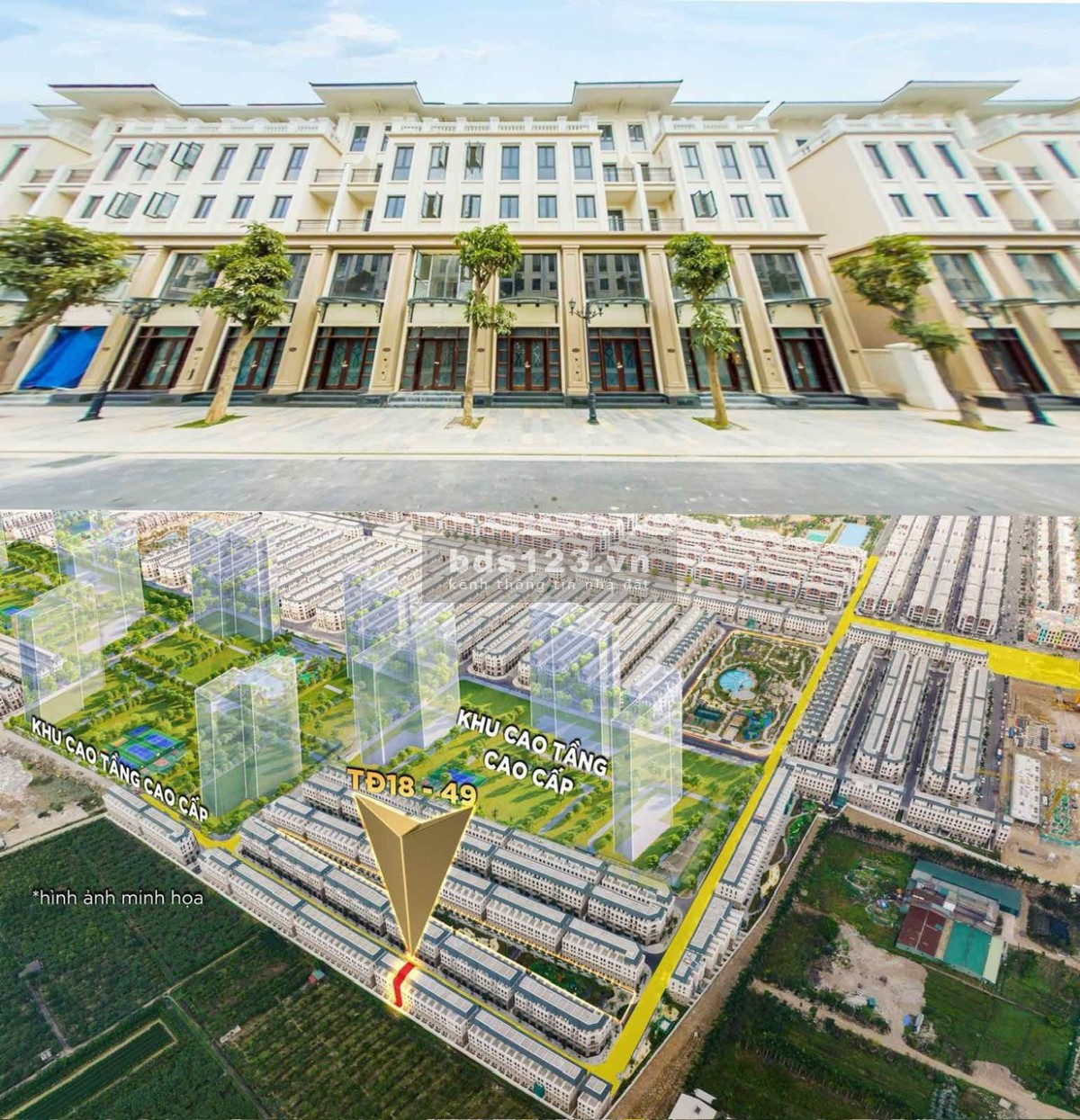 Bán BTLK 60m chỉ 7 tỷ gần chung cư, tòa VP, vành đai 3.5 tại Vinhomes Ocean Park 3