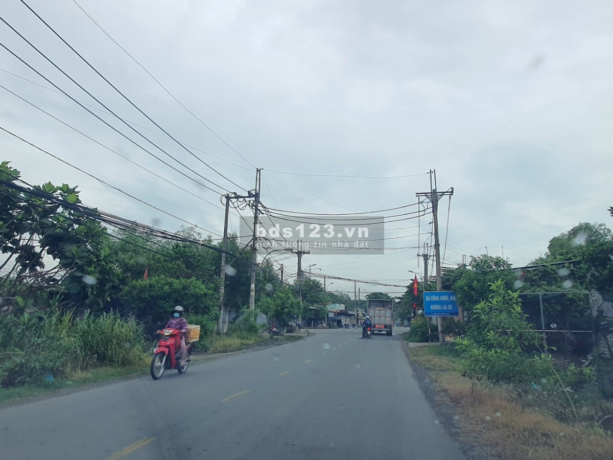 Bán lô đất 130m mặt tiền ngay Nguyễn Thị Rành, An Nhơn Tây, Củ Chi, giá chỉ 3tr/m2.