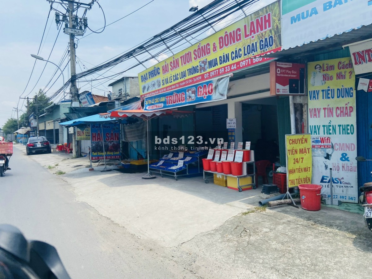 4100m2 đất mặt tiền Tỉnh Lộ 7 – An Nhơn Tây – Củ Chi. 6.5tr/m2