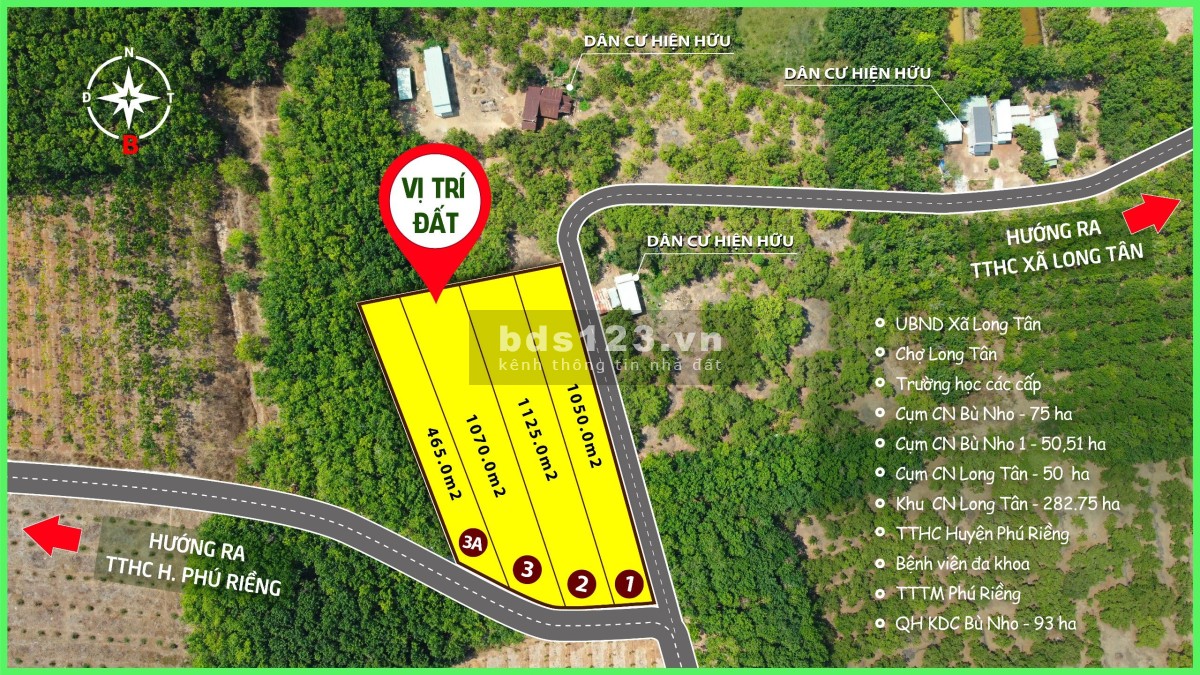 Đất xào 1050 m2 có 100 m2 đất thổ cư, sổ hồng công chứng ngay giá chỉ 300 triệu