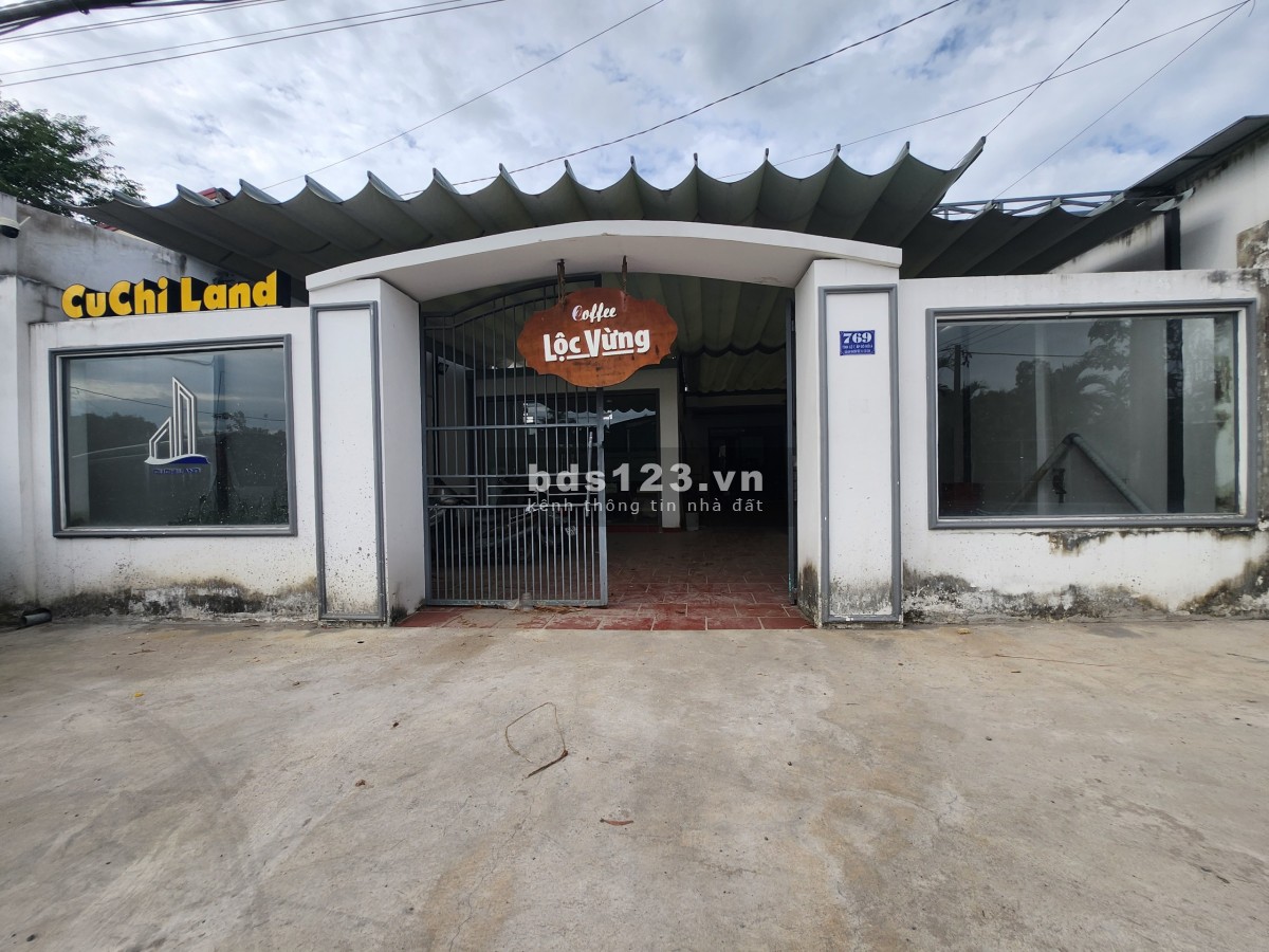 Bán nhà mặt tiền kinh doanh đa ngành TL 7 ngay chợ lô 6 An Nhơn Tây Củ Chi Tp HCM