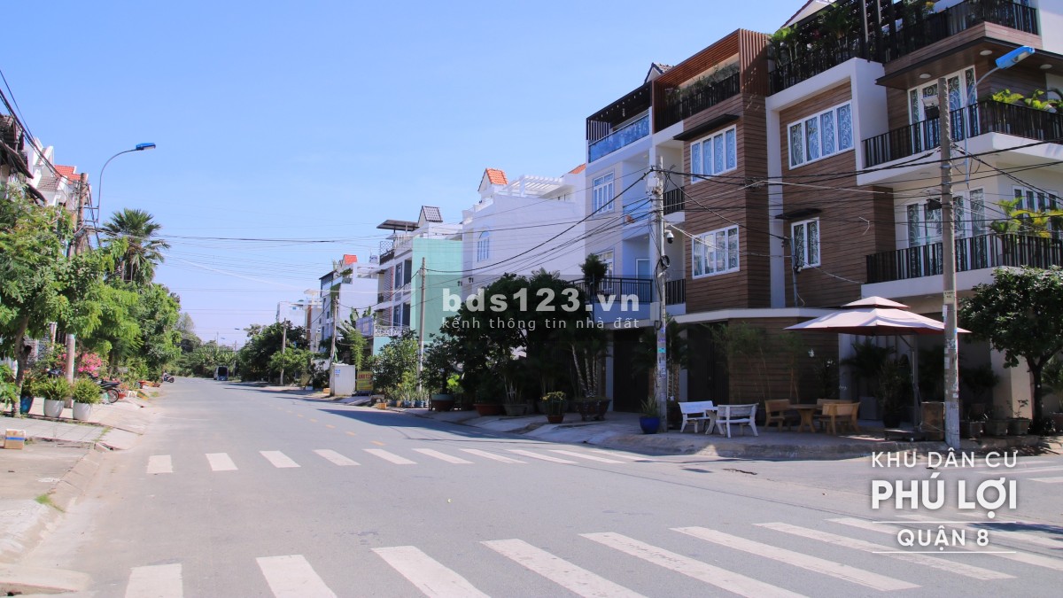 Cần bán gấp nền 4,6 tỷ có sổ riêng, KDC Phú Lợi, gần căn hộ, trường học