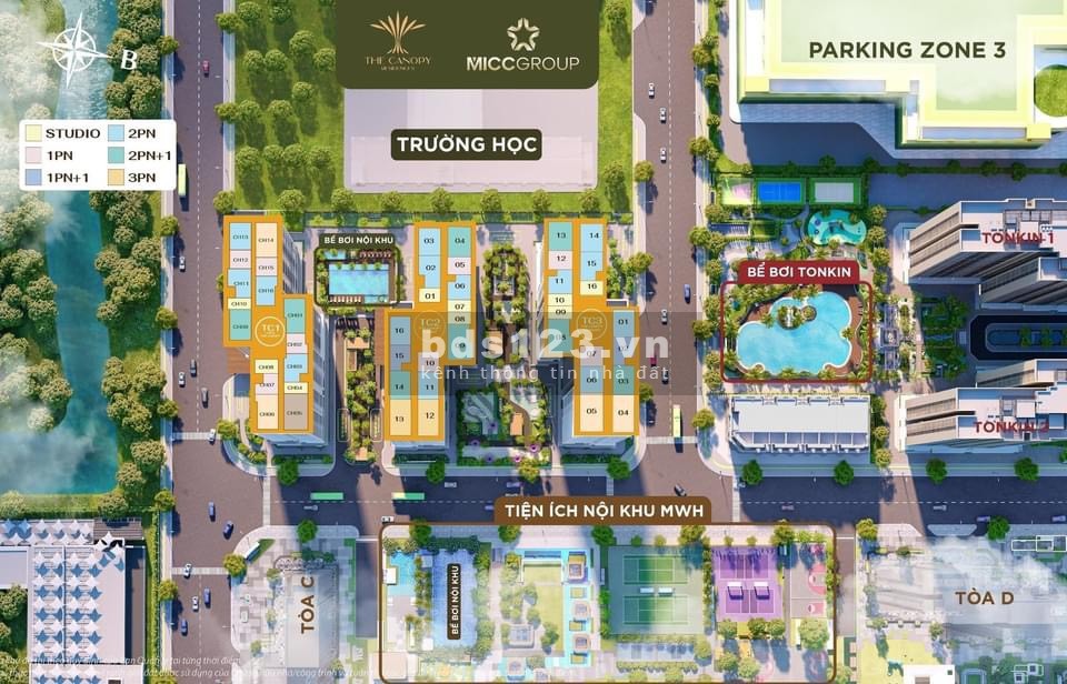 Chỉ 830 triệu vốn ban đầu - Sở hữu ngay căn 3N VIP