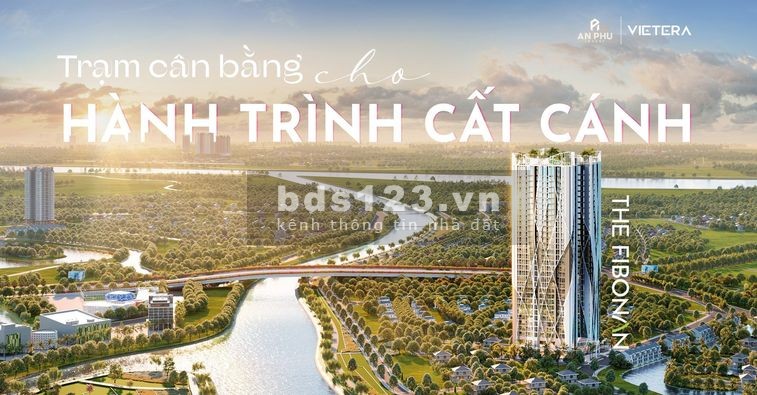 Cập nhật quỹ căn đẹp nhất The Fibonan, căn 56-96m2 từ 2 - 3PN, giá chỉ từ 2,7 tỷ