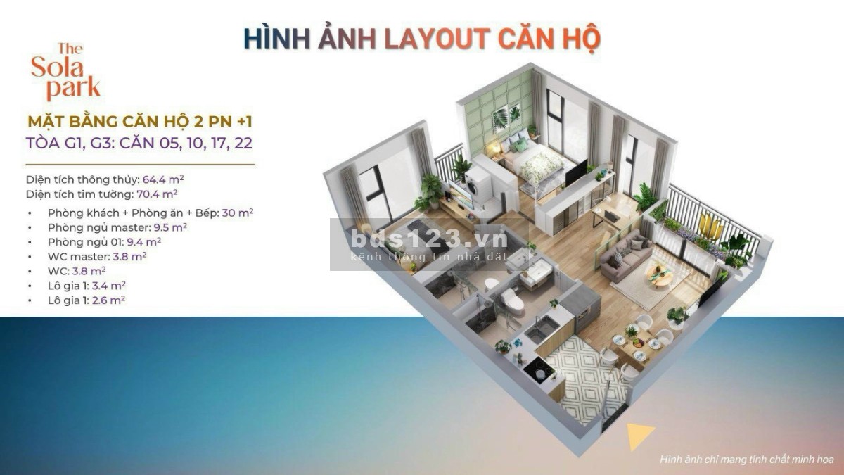 Mở bán tòa căn hộ SoLa Park - Vinhomes Smart City