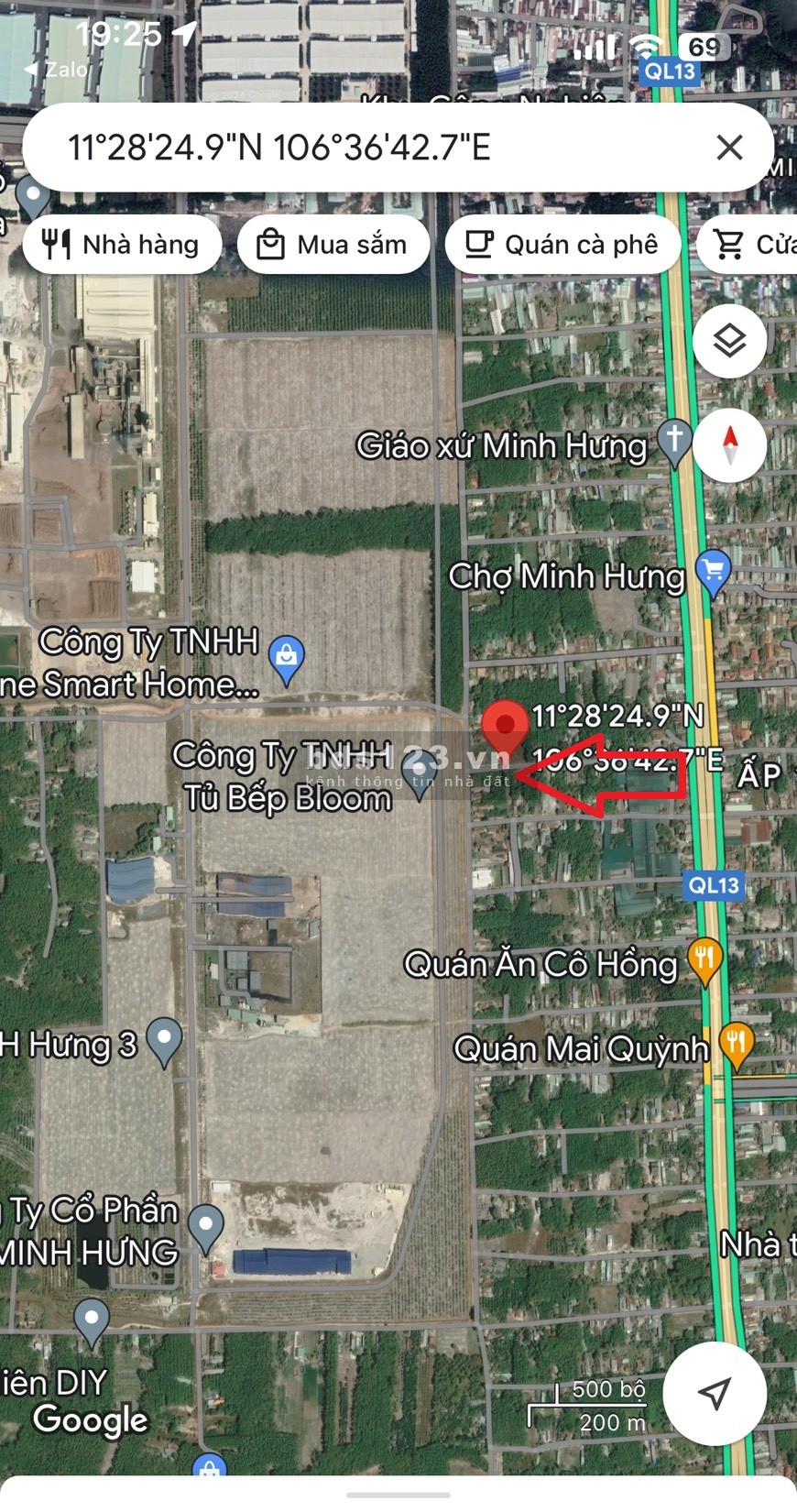 Cần bán gấp lô đất ngay Chợ Minh Hưng giá rẻ, cách QL13 100m