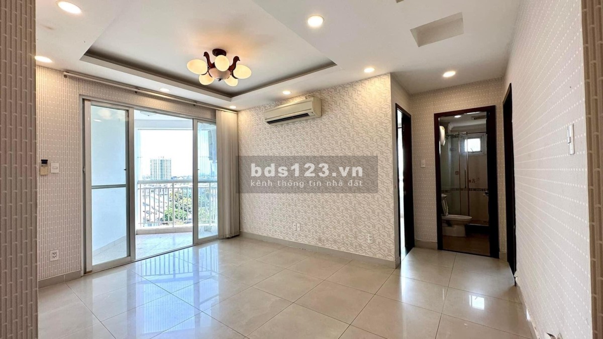 Cho thuê chung cư Saigonland Bình Thạnh, 2PN 2WC nội thất cơ bản 82m2 14tr/th. Tầng cao cực thoáng