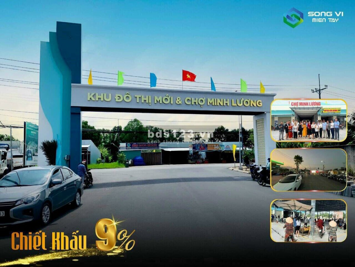 Khu đô thị chợ mới Minh Lương nơi an cư lý tưởng cho mọi người