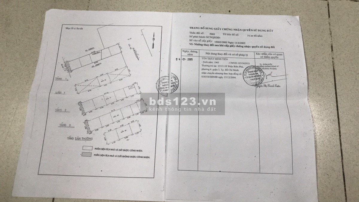 Bán nhà 138B/25 Tô Hiến Thành P15 Q10 hẻm xe tải lớn tiện kinh doanh