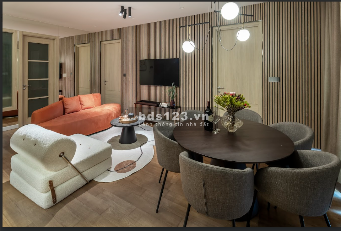 Cho thuê căn 2PN Đảo Kim Cương 90M2 nội thất cao cấp