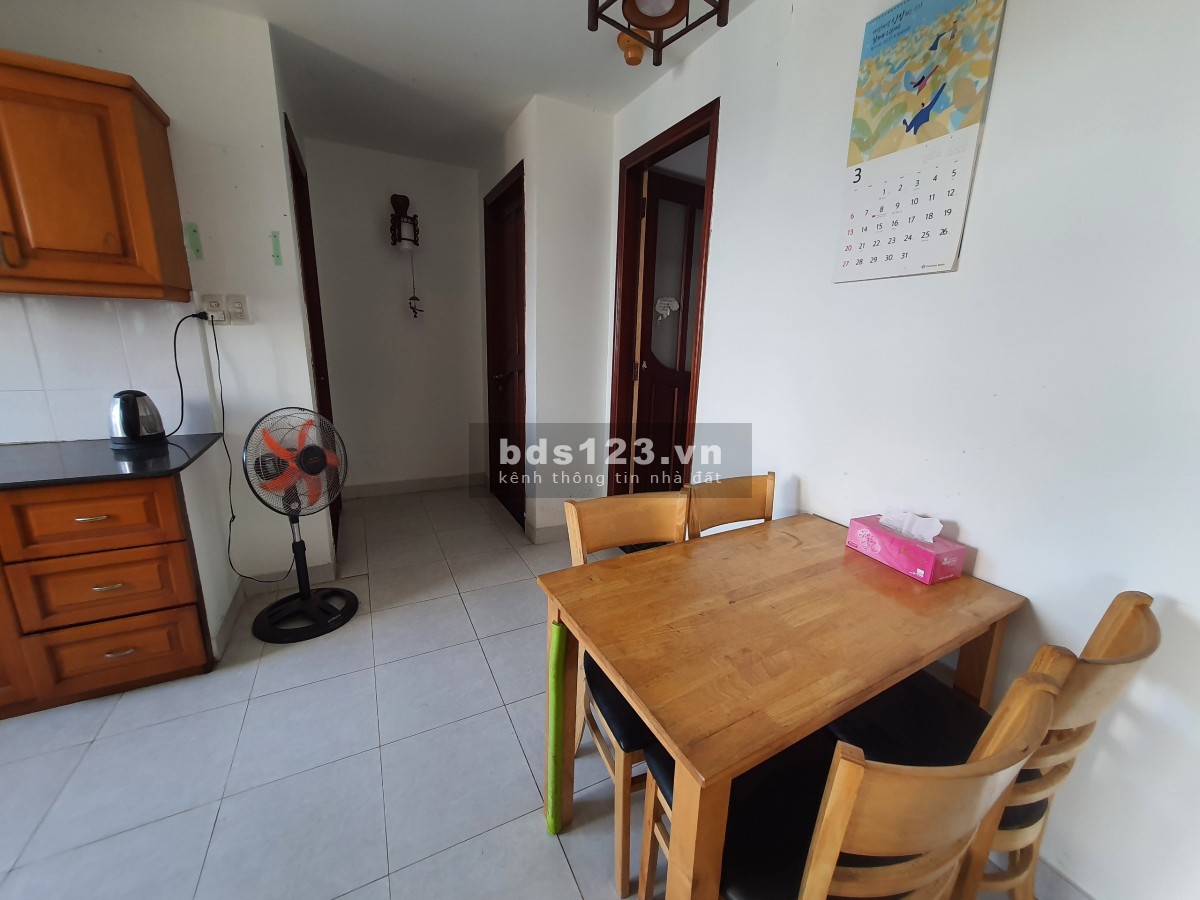 Cho thuê chung cư Screc Tower Quận 3 85m2 2PN Giá 13tr/tháng