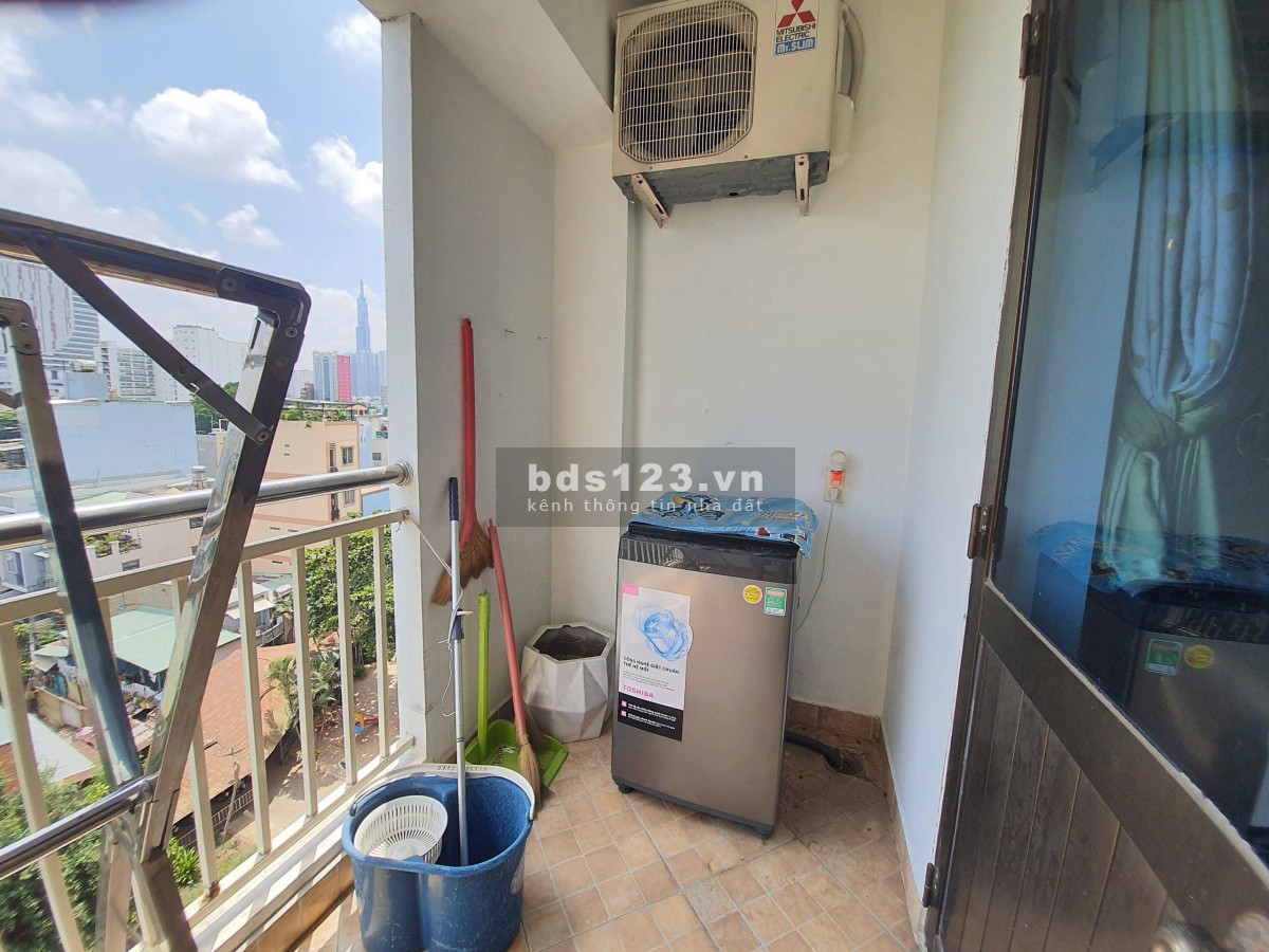 Cho thuê chung cư Screc Tower Quận 3 85m2 2PN Giá 13tr/tháng