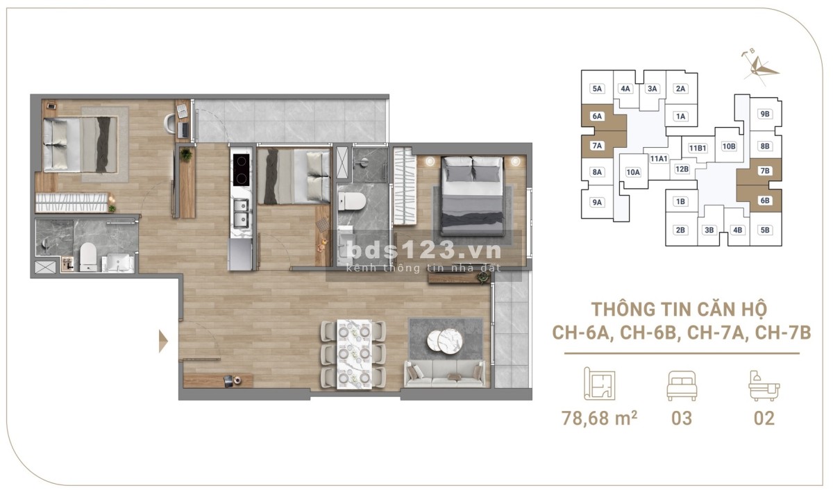Quỹ căn Vip The Fibonan ký trực tiếp CĐT - Hỗ trợ lãi suất 0% 24 tháng - Ký HĐ từ 20%, Ck 9%