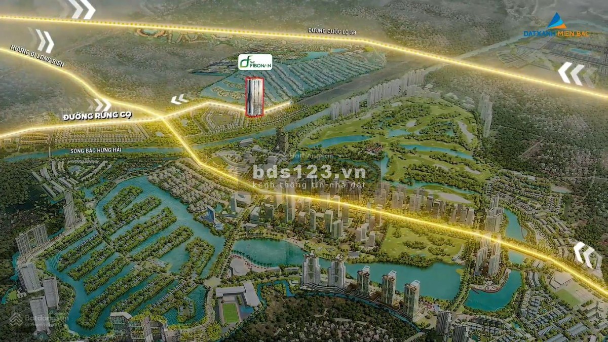 Chỉ 700 triệu sở hữu CH The Fibonacci Ecopark, HTLS 0% 24 tháng, CK 9% GTCH, quà tặng 45 triệu