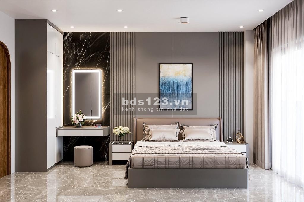 Bán 3 căn nhà tổng 15 tầng vị trí chân cầu Vĩnh Tuy, nhà đang hoàn thiện mặt tiền 4,7m