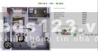 Bán căn hộ Thủ Thiêm garden căn 50m2 tầng cao view đẹp giá 1,75 tỷ