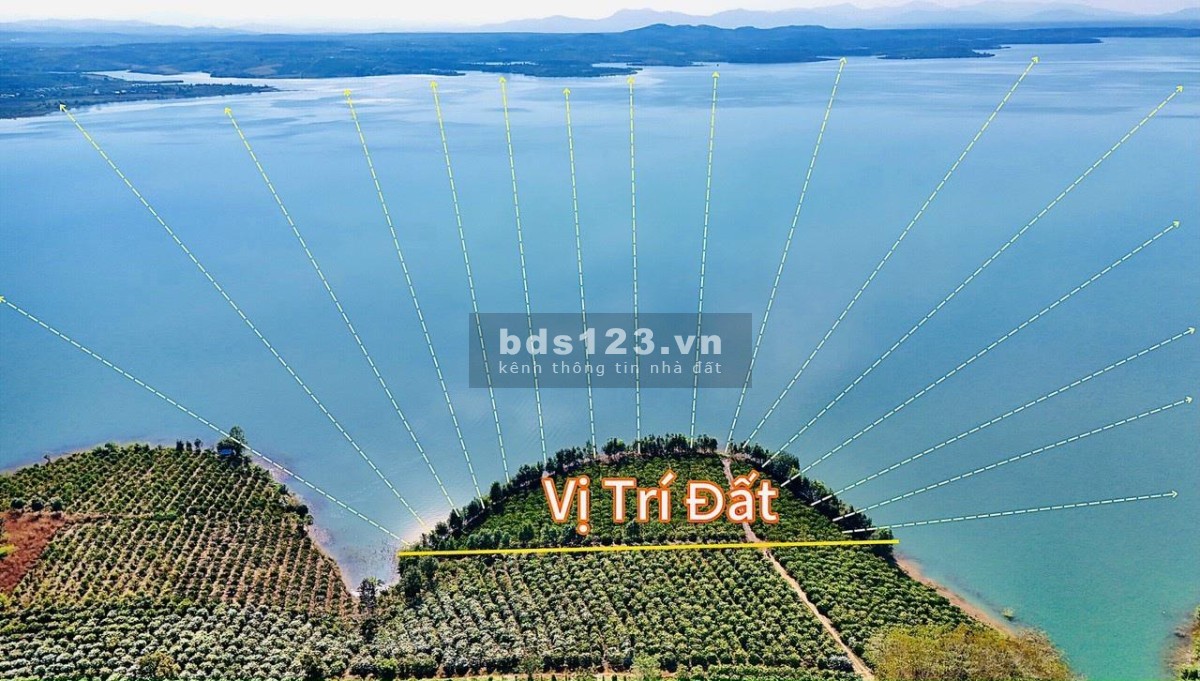 Bán đất view hồ 3 mặt tiền, xe hơi vào tận nơi, từ đất di chuyển ra tới chợ, trường học chỉ 3 phút