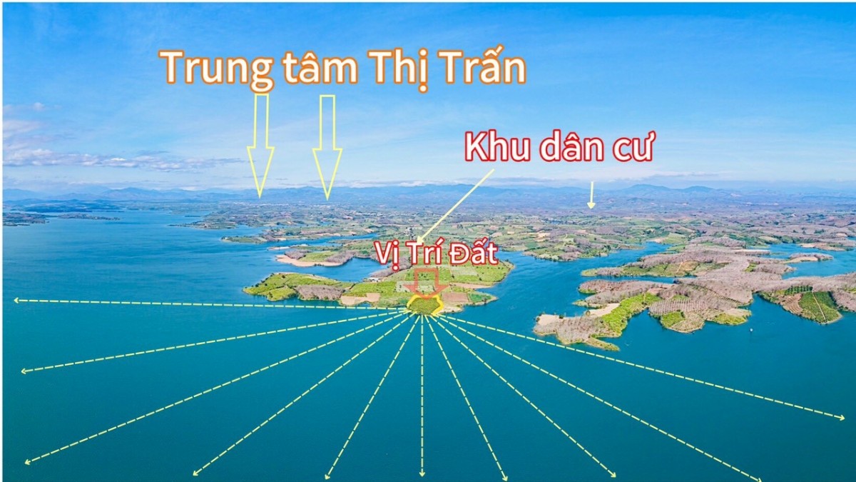 Bán đất view hồ 3 mặt tiền tại xã Hà Mòn huyện Đắk Hà tỉnh Kon Tum