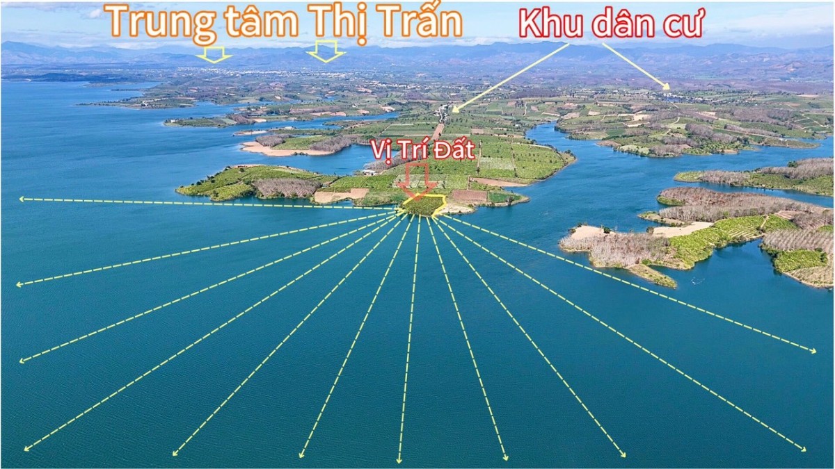 Bán đất view hồ 3 mặt tiền tại xã Hà Mòn huyện Đắk Hà tỉnh Kon Tum