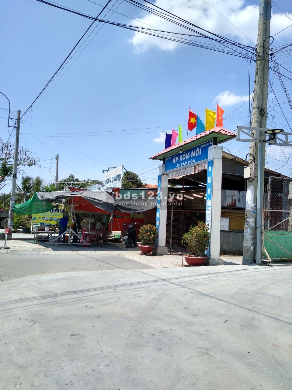 Bán đất thổ cư 510, đường thông 2 chiều, betong 4m, kdc mới