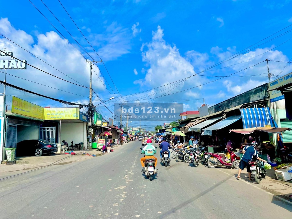 Sang lỗ lô đất đúng 260 triệu SHR,thổ cư, 161m2 sát mặt tiền DT757, Kcn chợ trường đầy đủ