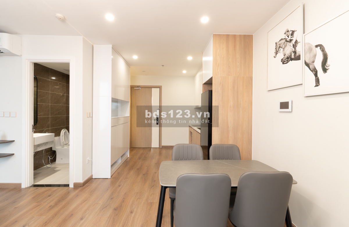 Cho thuê căn góc 2PN 2WC nội thất mới đầy đủ chỉ từ 13.5 triệu tại Vinhomes Smart City