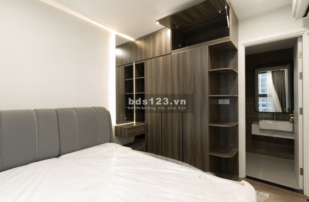 Cho thuê căn góc 2PN 2WC nội thất mới đầy đủ chỉ từ 13.5 triệu tại Vinhomes Smart City
