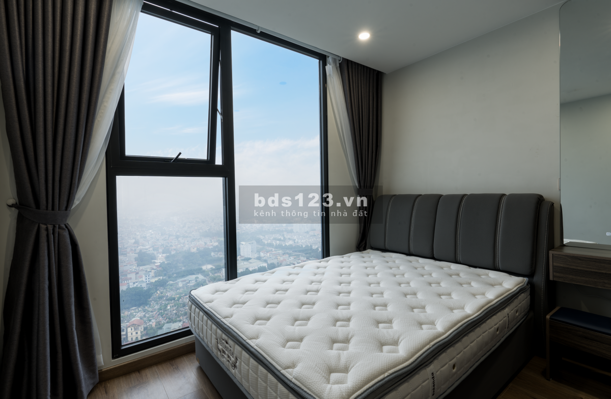 Cho thuê căn góc 2PN 2WC nội thất mới đầy đủ chỉ từ 13.5 triệu tại Vinhomes Smart City