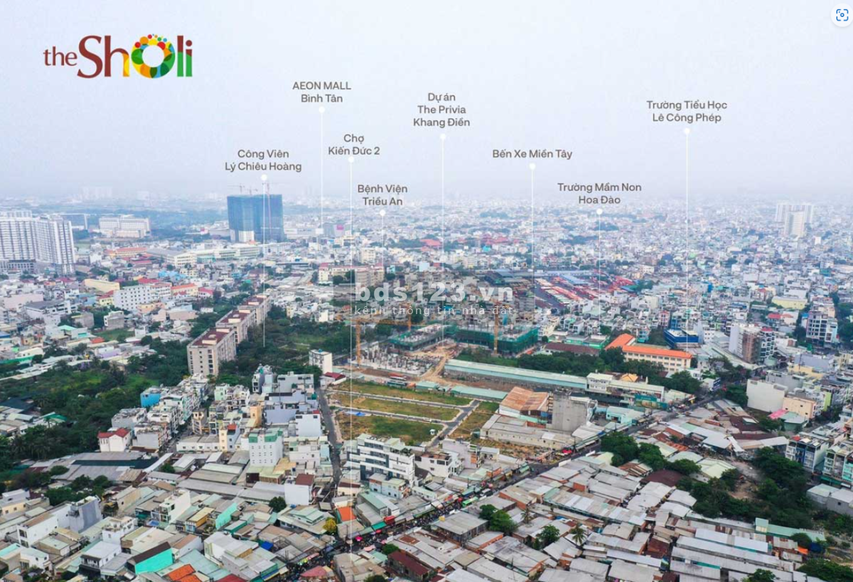 The sholi - Điểm đến gia thương sôi động & sầm uất phía Tây TP.HCM