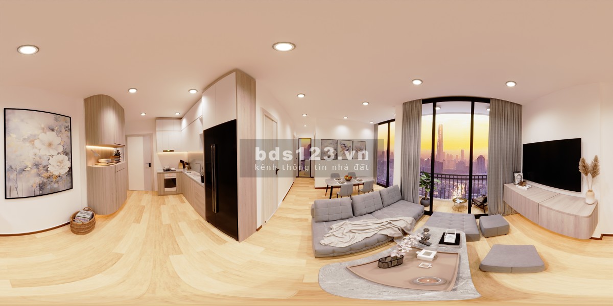 Cho thuê căn góc 2PN 2WC nội thất mới đầy đủ chỉ từ 13.5 triệu tại Vinhomes Smart City