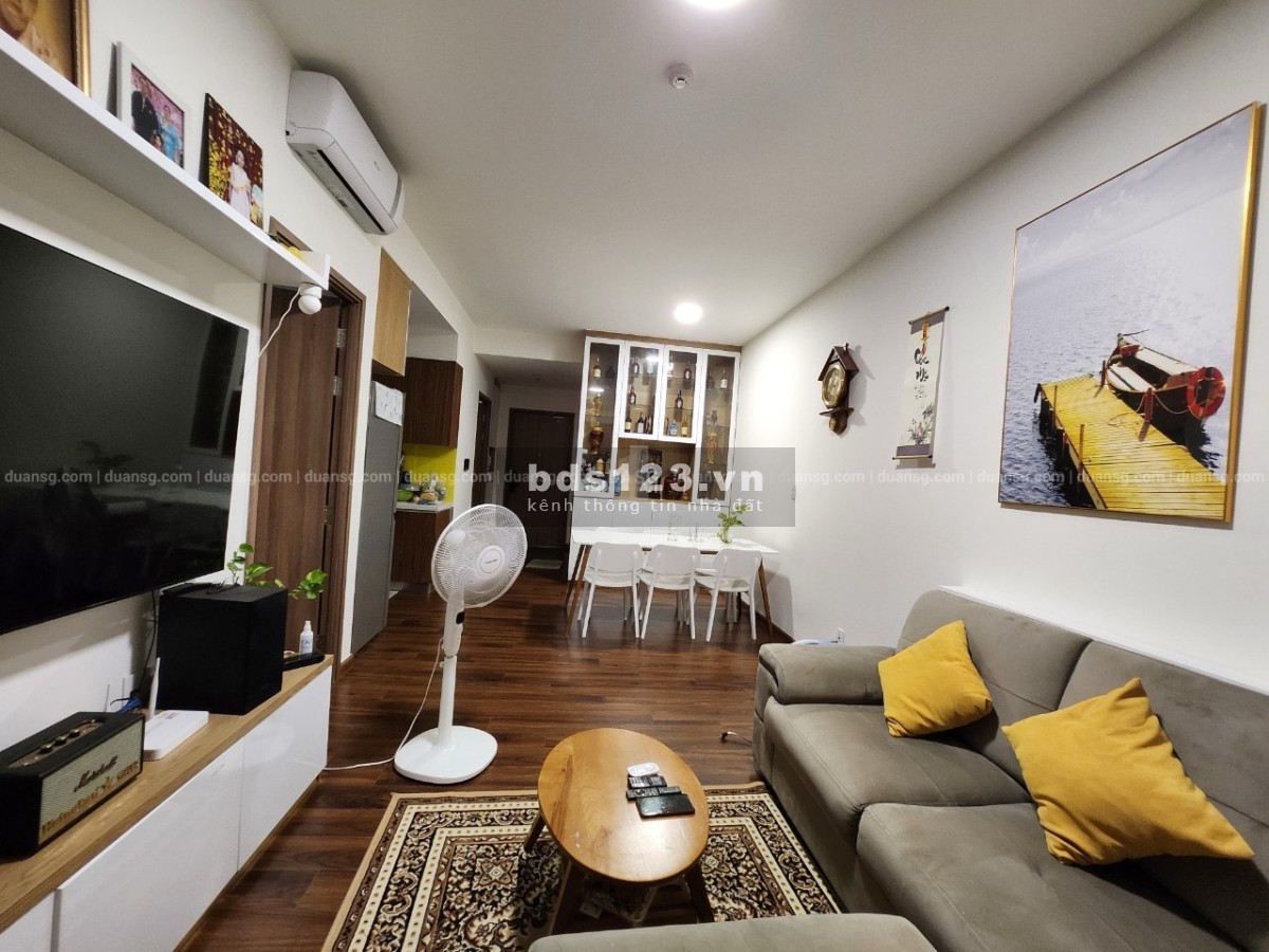 Cho thuê căn Akari City diện tích 75m, 2pn, 2wc nhà full nội thất cao cấp, giá thuê 10 triệu.