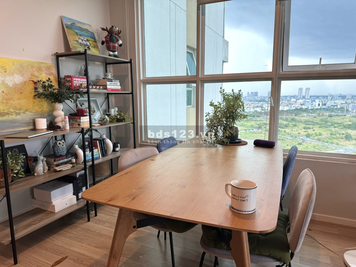 Cho thuê 3PN Sadora - Tầng cao - 2 Ban công - 120M2 - Nội thất như hình