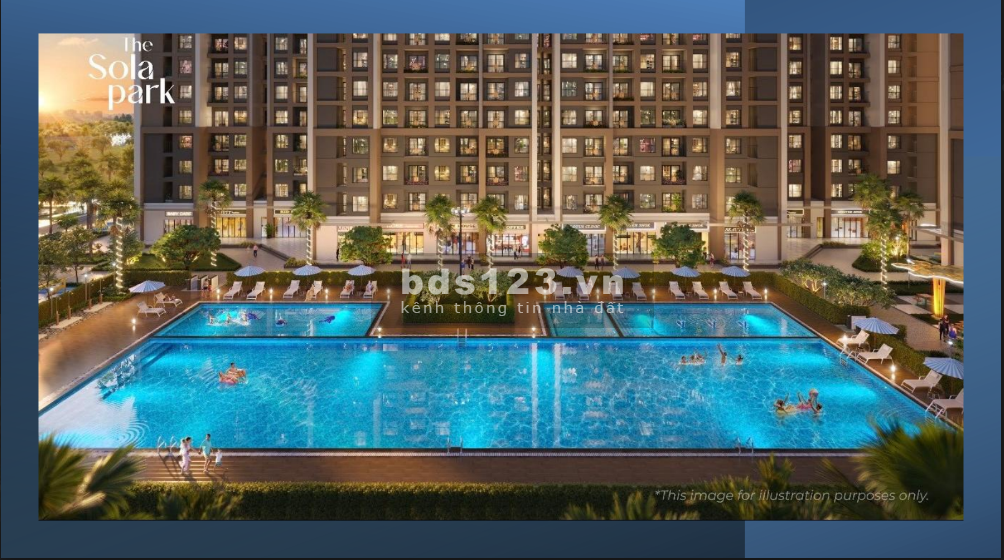 Chung cư The Sola Park - Nằm trong KĐT Vinhomes Smart City, giả chỉ từ 5x/m2, chiết khấu 3% T5/2024