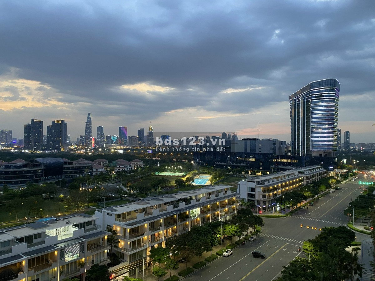 Sarimi Sala, căn góc 3PN, full nội thất, view Q1, giá 35 triệu/tháng