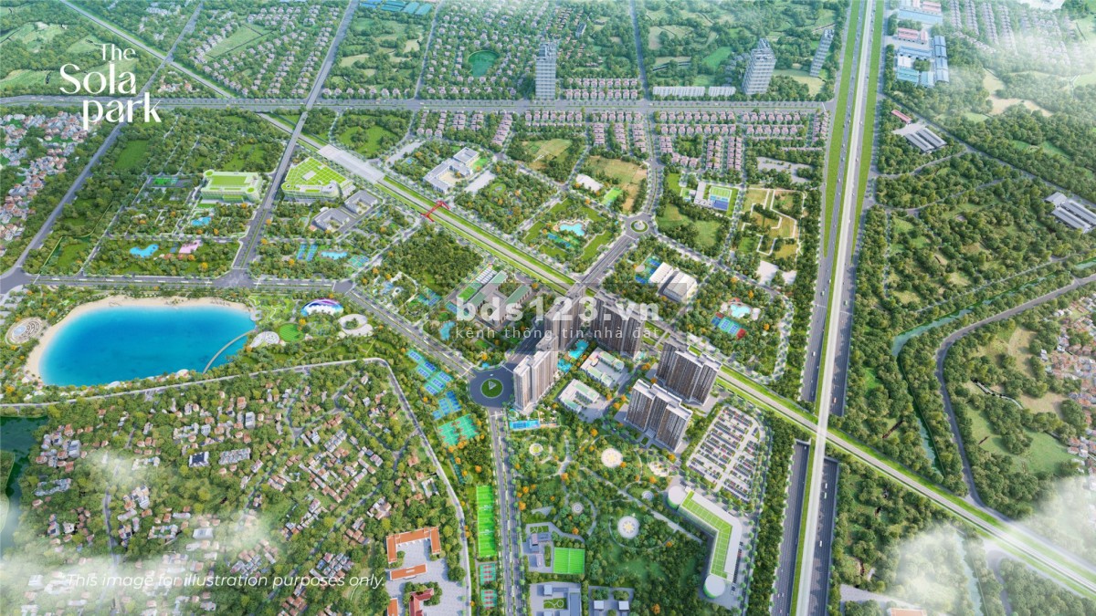 Chính thức nhận booking The Sola Park- vinhome Smart city giá chỉ từ 60tr /m2