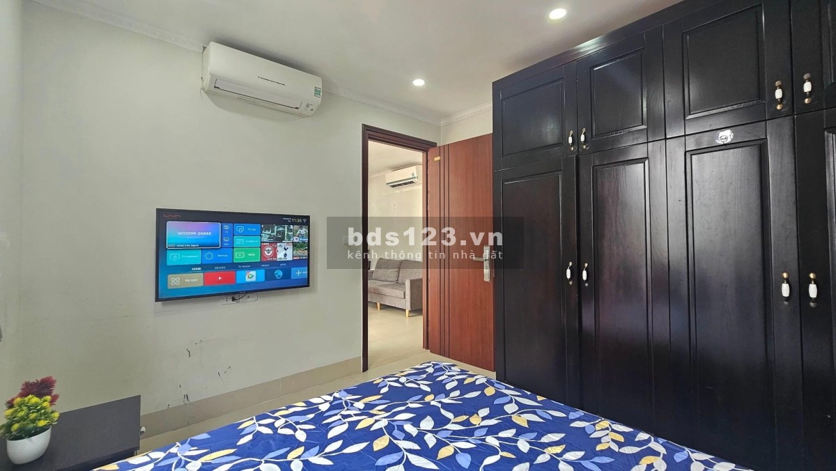 Cho thuê chung cư Res Green - Tân Phú 60m2 2PN 2WC. Nội thất sẵn 11tr/th