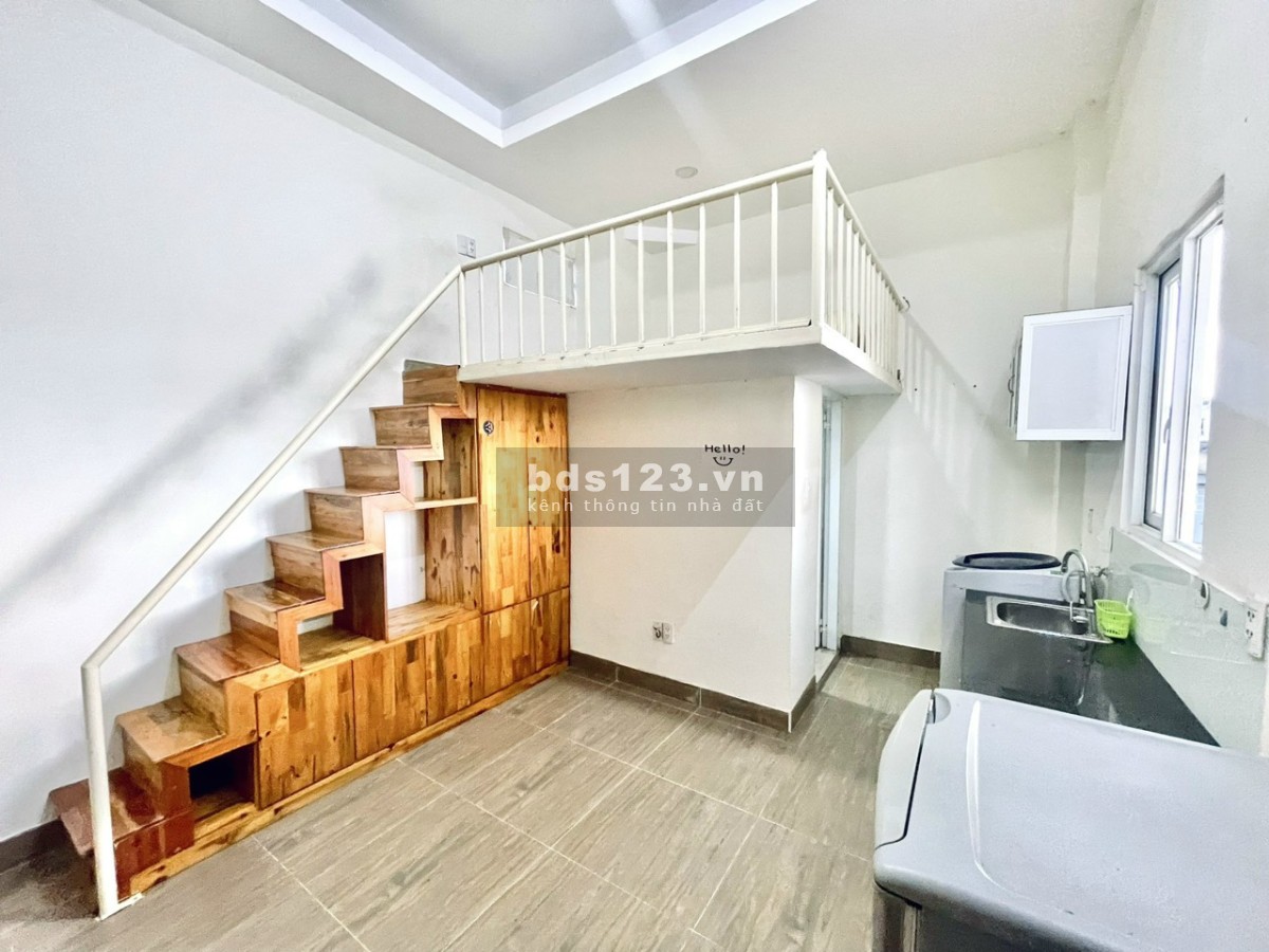 Phòng Có Gác Cửa Sổ Thoáng Mát Full Nội Thất Mới 100% Ngay ETOWN Cộng Hòa