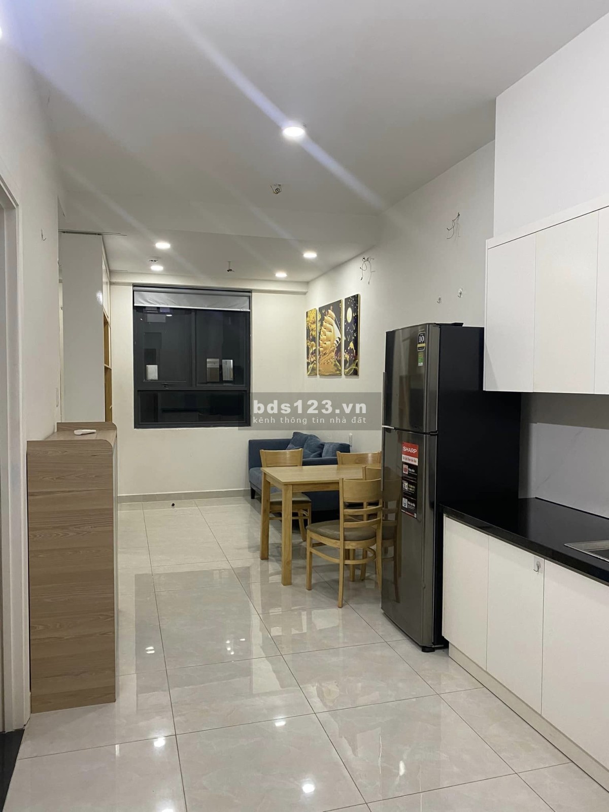 Cho thuê chung cư Hùng Vương Plaza, P12, Quận 5: rộng 70m2, 2p ngủ, 15tr
