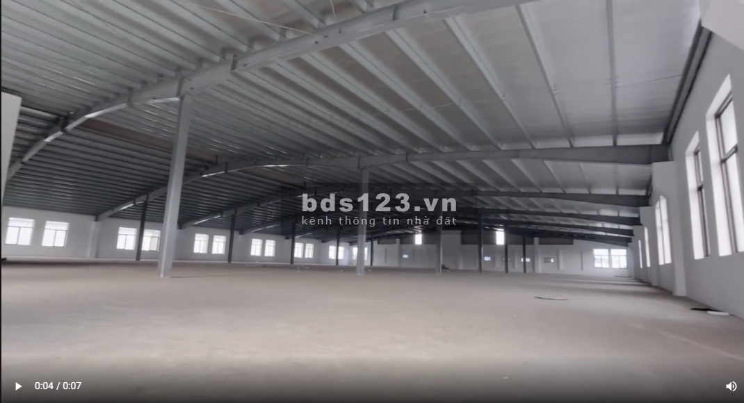 Cho thuê 5.000m2 nhà xưởng Kcn Phố Nối A, PCCC tiêu chuẩn, Giá 3,6 Usd/m2 mới xây dựng