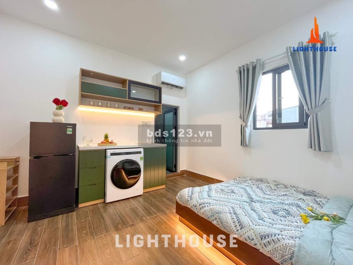 Studio Cửa Sổ trời Máy Giặt Riêng Gần Trường ĐH Bách Khoa quận Tân Bình