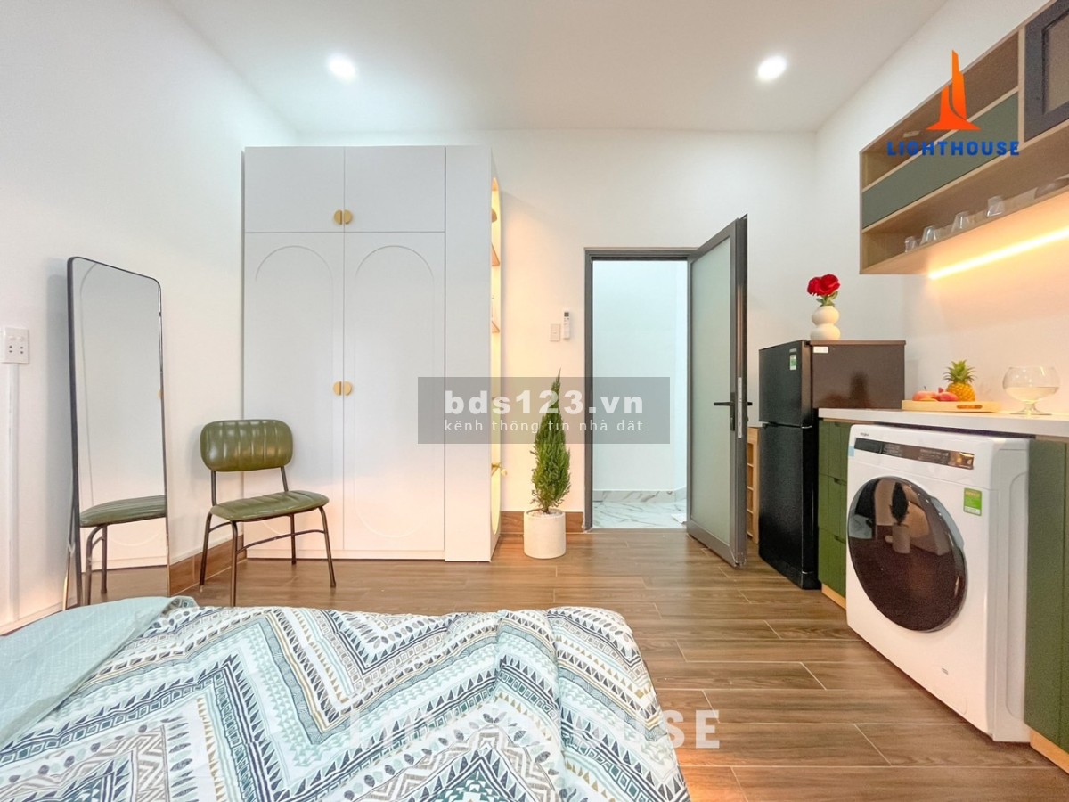 Studio Cửa Sổ trời Máy Giặt Riêng Gần Trường ĐH Bách Khoa quận Tân Bình