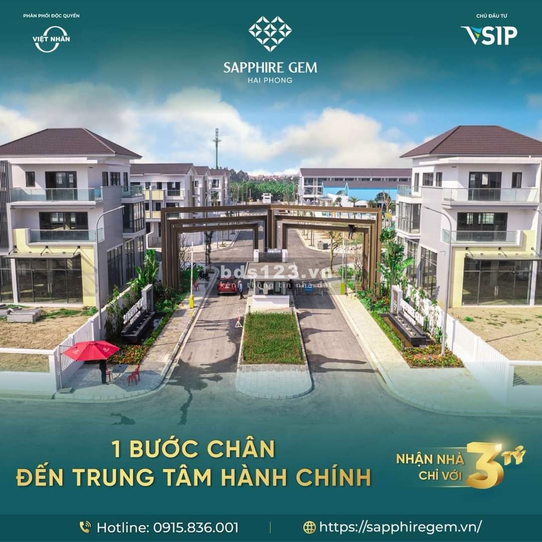 Biệt Thự Sapphire Gem Hoàng Gia Đẳng Cấp - Xứng Tầm Gia Chủ