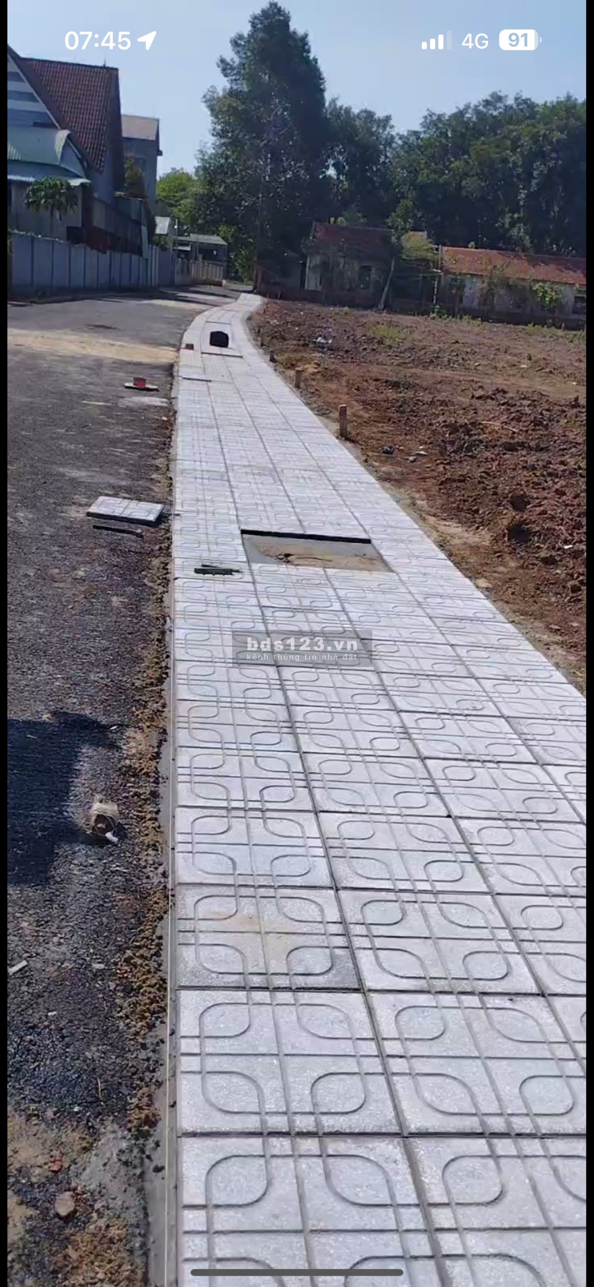 Bán lô đất 200m2 thổ cư 100m2 View hồ sinh thái