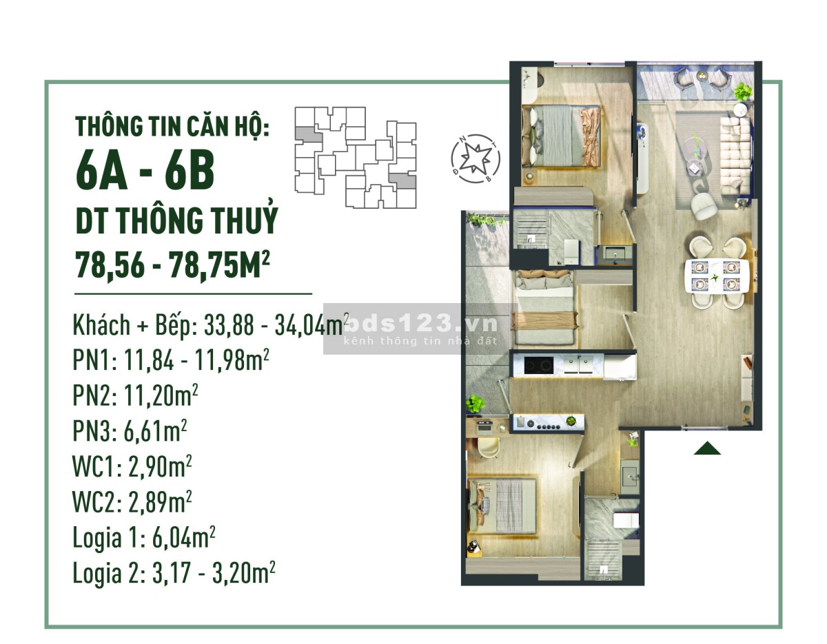 Bán dự án duy nhất trong Ecopark có 3 tầng hầm, căn 2PN 65 - 78m2 chỉ từ 3,1 tỷ.