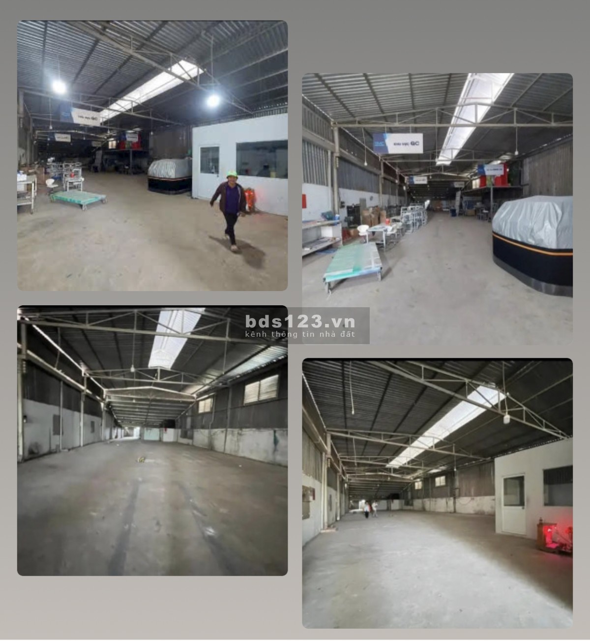 Kho xưởng cho thuê 450-550-1000m2, gần chung cư Thạnh Lộc, Quận 12