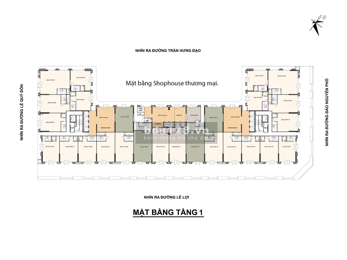 Bán chung cư cao cấp Thái Bình Eden Garden căn 12A - R12