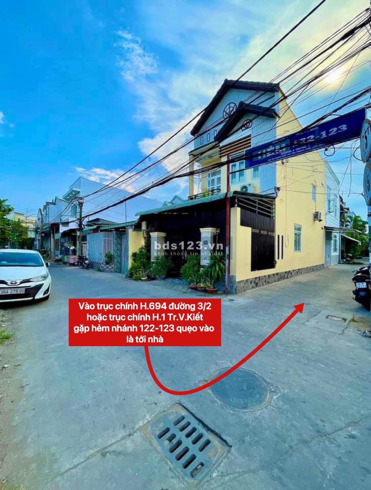 NHÀ LẦU LỬNG - RỘNG MÊNH MÔNG - VỊ TRÍ ĐẸP - HẺM 694 ĐƯỜNG 3/2, NINH KIỀU, CẦN THƠ.