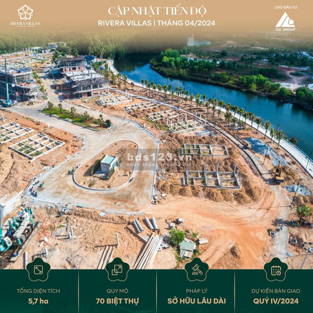 Rivera Villas ba mặt sông, sở hữu lâu dài tại trung tâm Tp. Phú Quốc